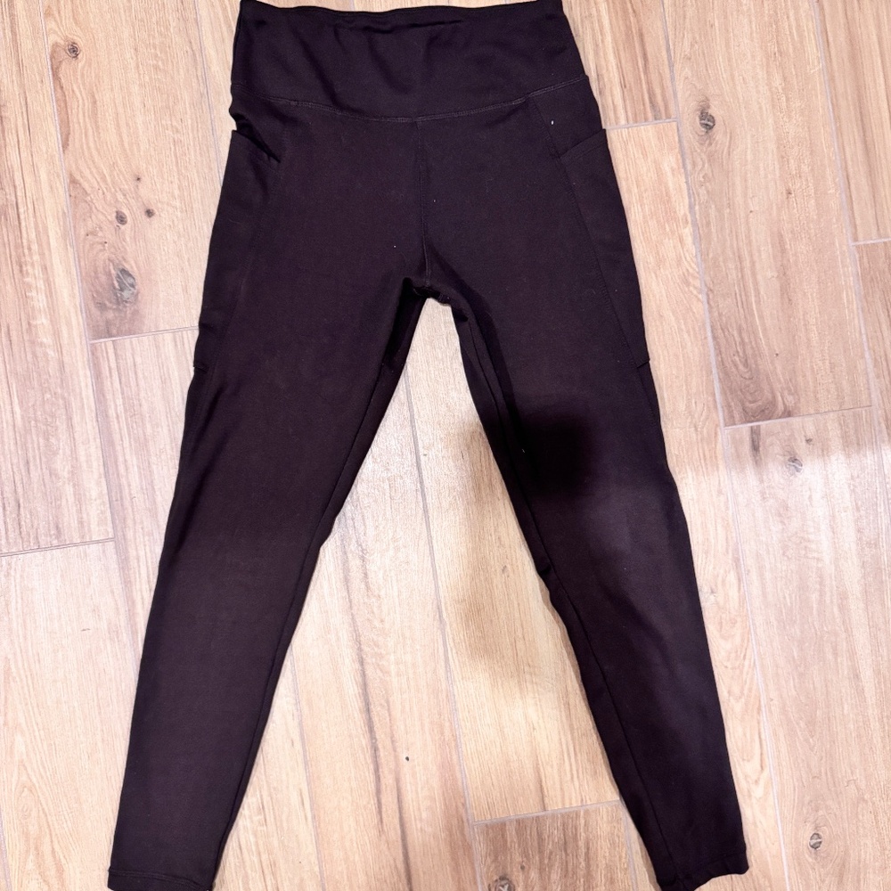 Brown leggings